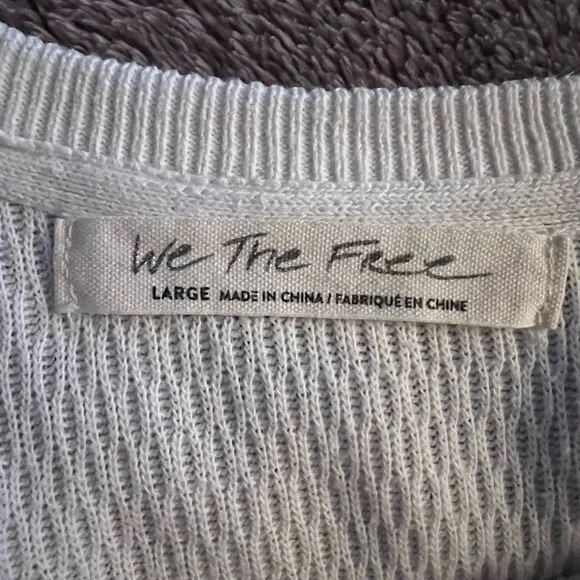 We the Free Rainbow Balloon Sleeve Sweater - Picture 6 of 9